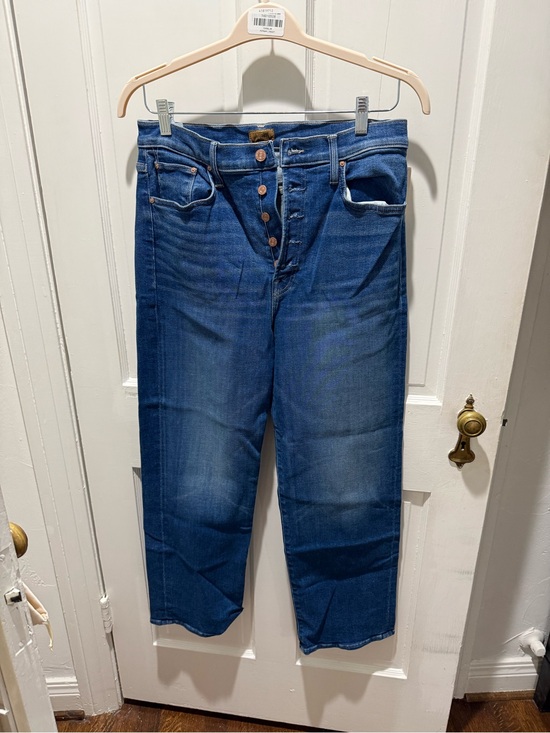 MOTHER Denim - MOTHER denim - High-Rise Women’s Blue Button-Fly Jeans